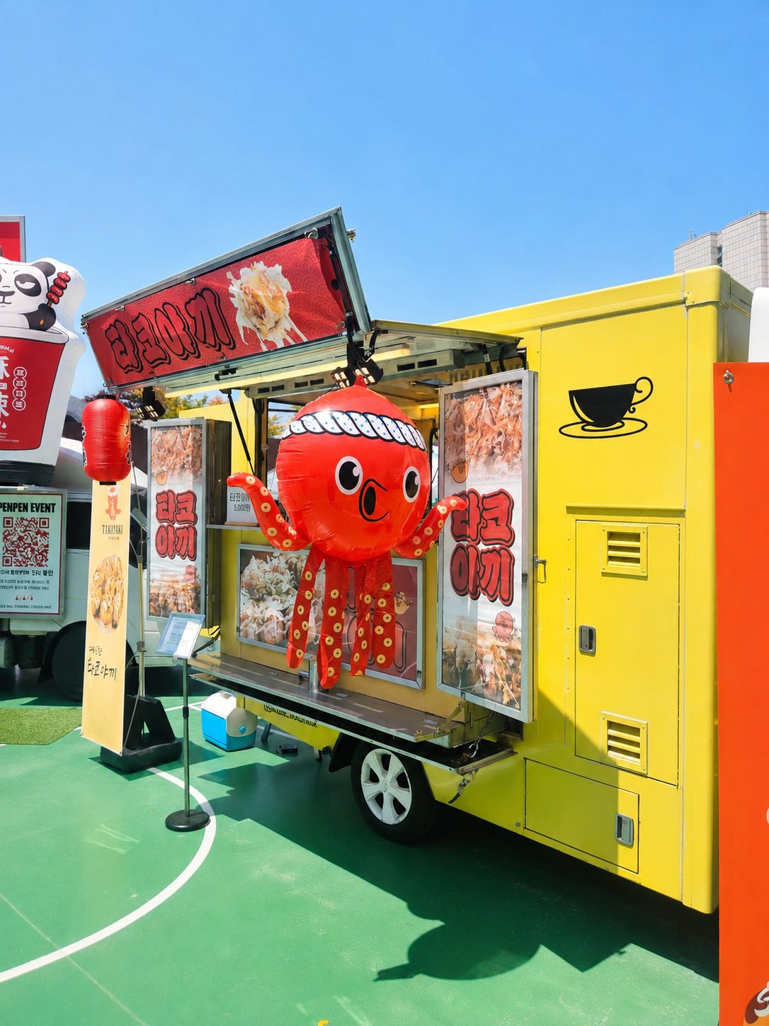 홍익대학교 축제 푸드트럭 현장